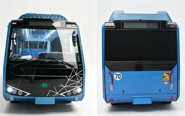 Electric City Bus 6m mini bus shuttle bus factory