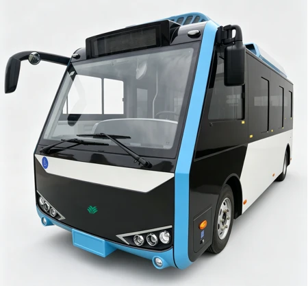Electric City Bus 6m mini bus shuttle bus high quality